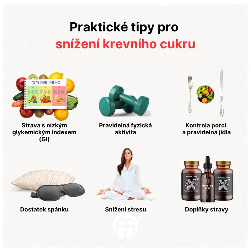 Praktické tipy pro snížení krevního cukru